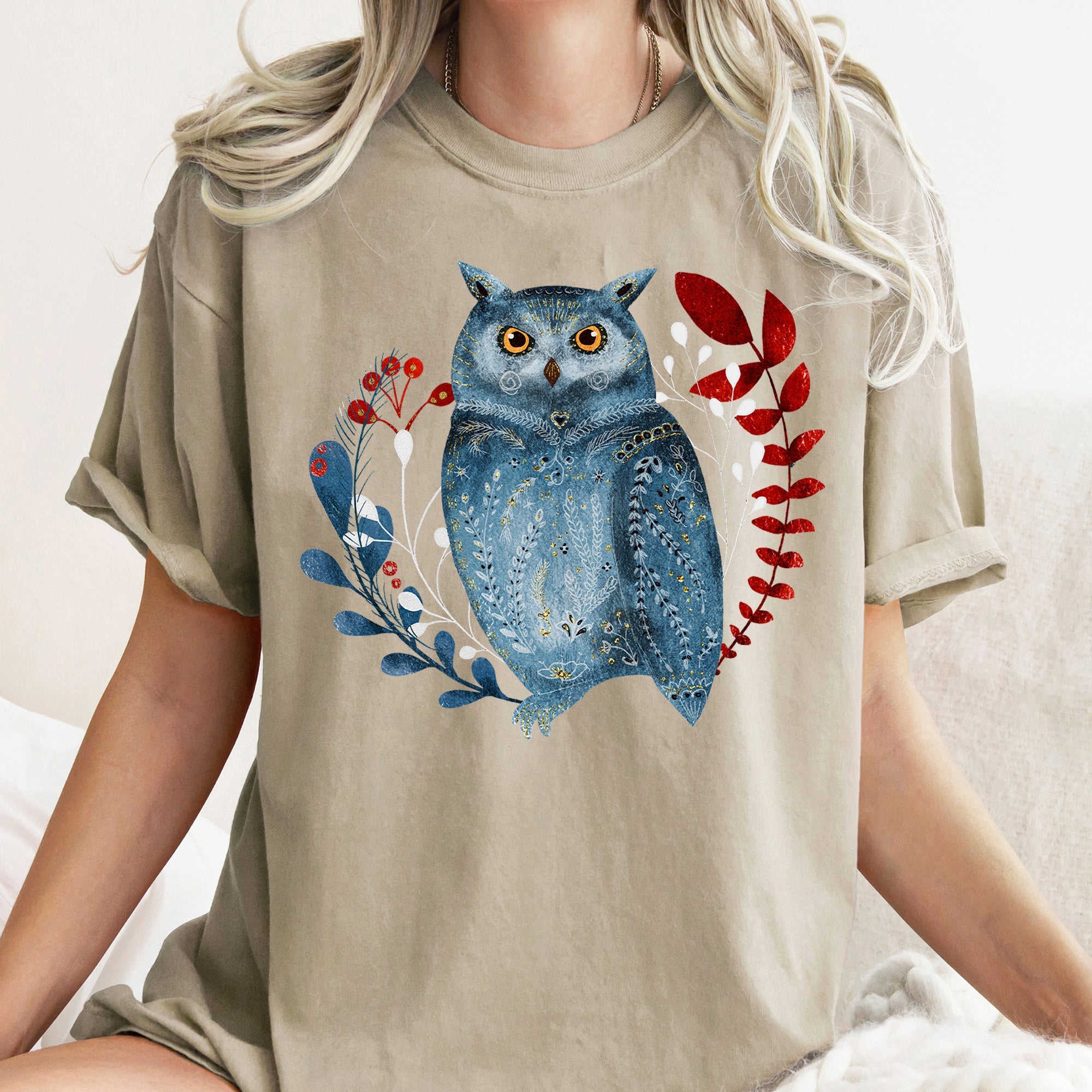 Cozy Owl Energy Tee/Sweatshirt