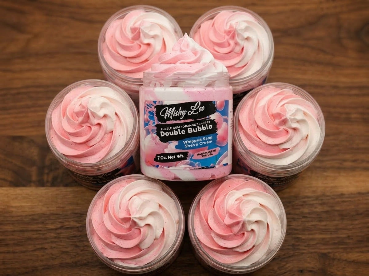 Double Bubble | Dopamine Boost Whipped Soap |Shave Cream