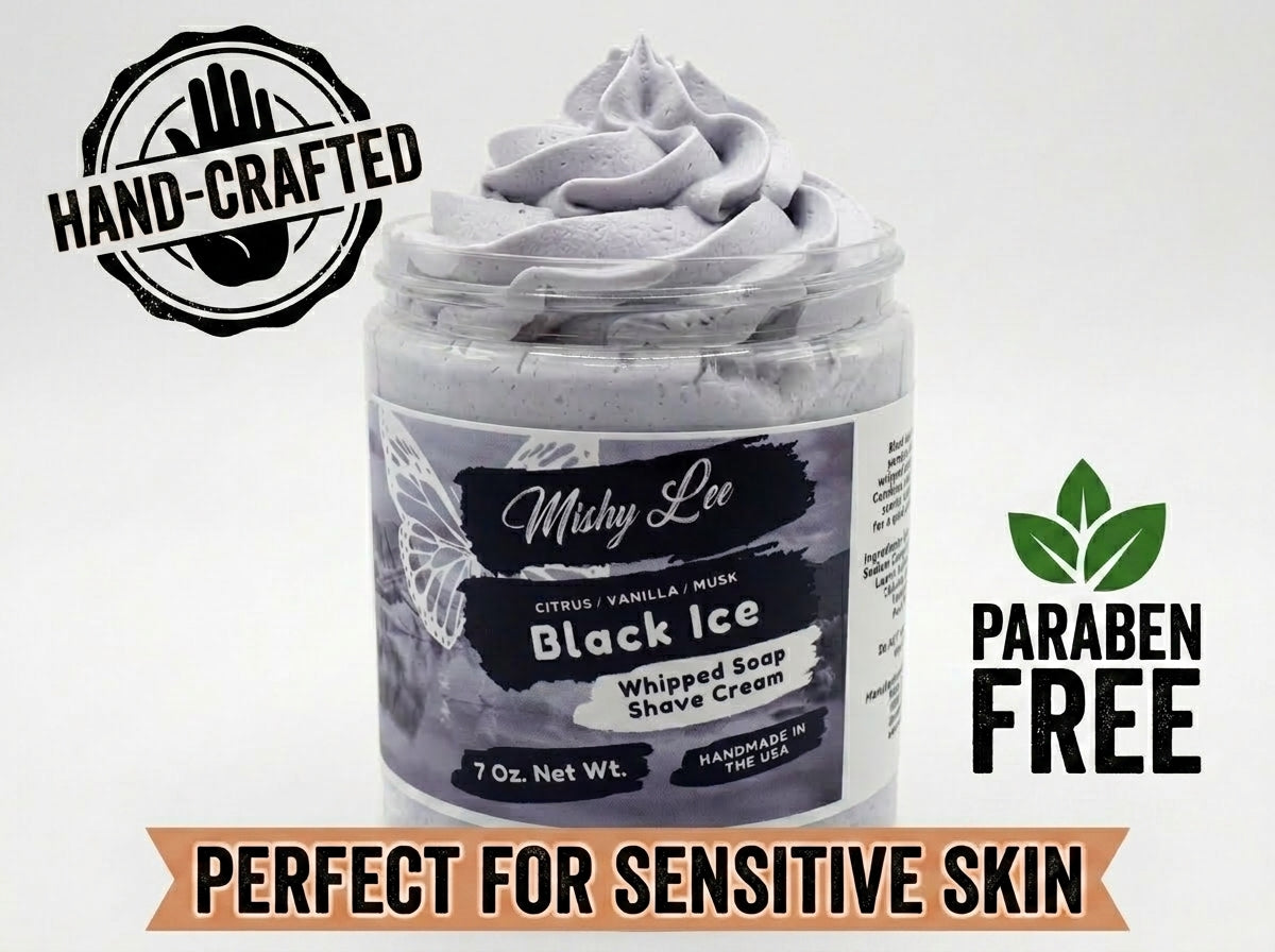 Black Ice | Midnight Reset Men’s Soap & Shave Cream