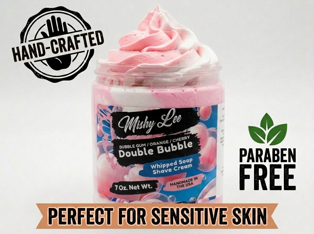 Double Bubble | Dopamine Boost Whipped Soap |Shave Cream