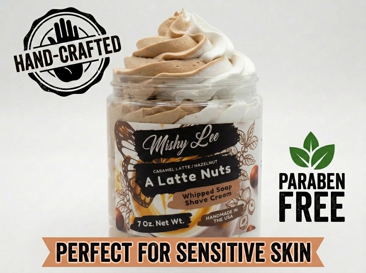 A Latte Nuts | Running On Caffeine Whipped Soap
- 7 Oz.