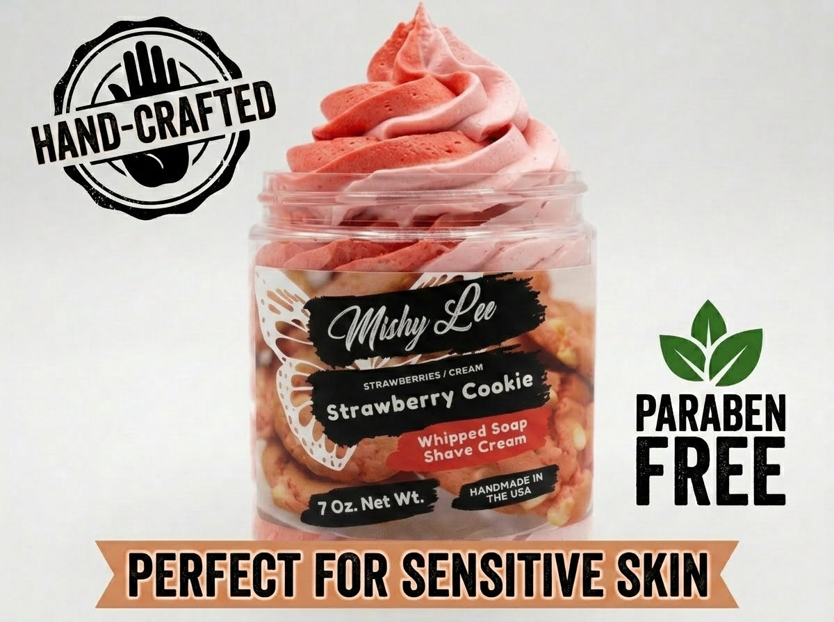 Strawberry Cookie | Sweet Reset Whipped Soap
 - 7 Oz.
