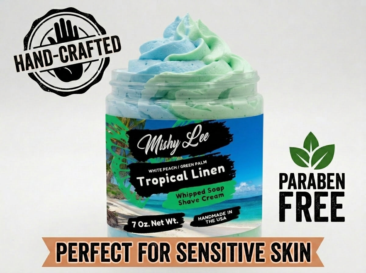 Tropical Linen | Clean Slate Whipped Soap
 - 7 Oz.