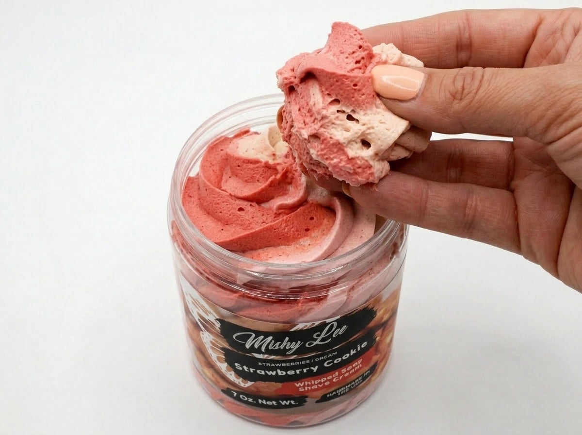 Strawberry Cookie | Sweet Reset Whipped Soap
 - 7 Oz.