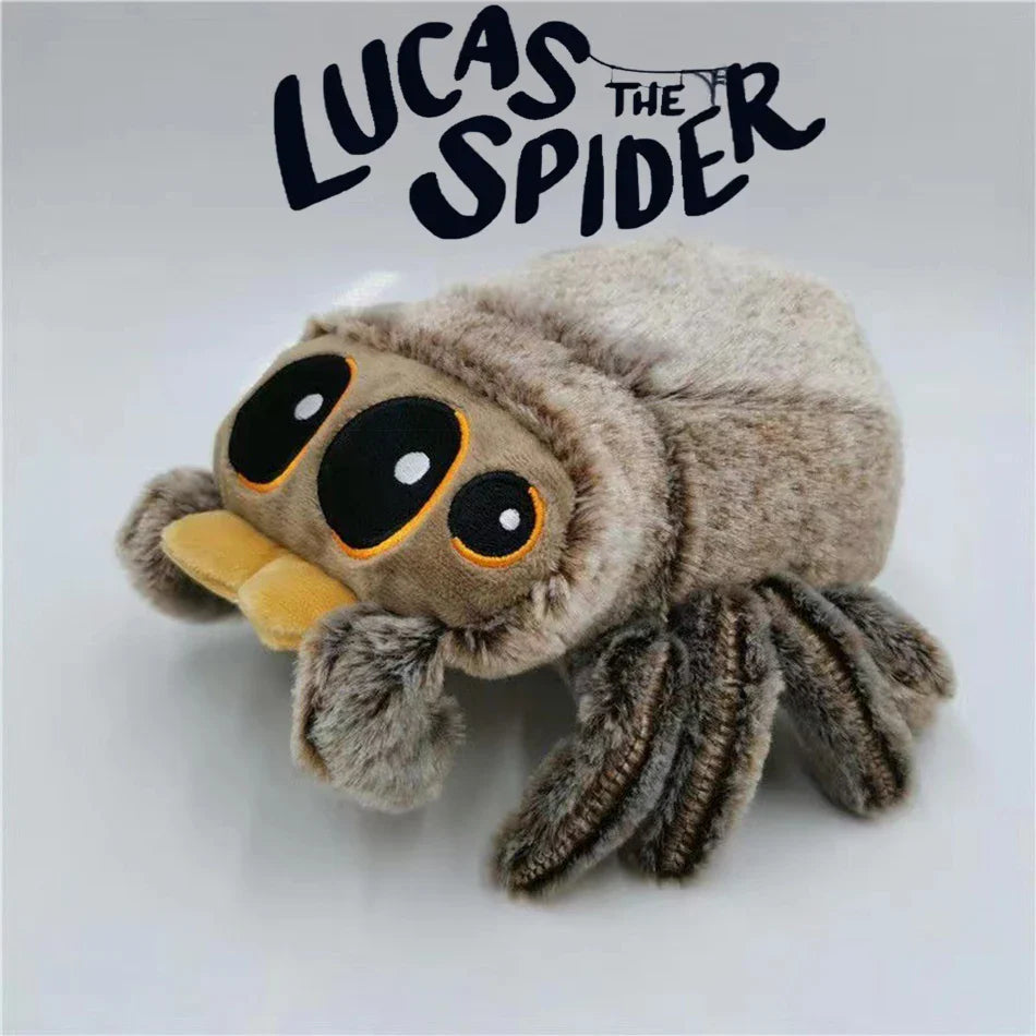 🕷️Black Spider Plush Pillow – Super Cute