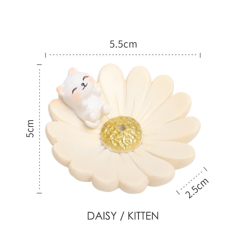 🌞Sakura Animal Incense Holder