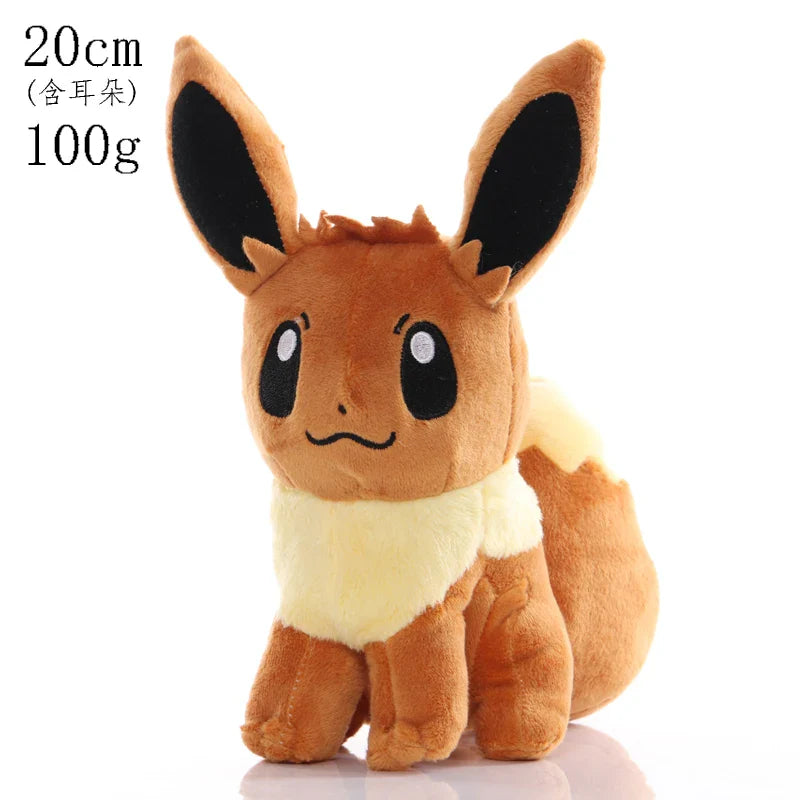 ✨Pikachu & Friends 8 in (20 cm) Plush Stuffed Animal Variety