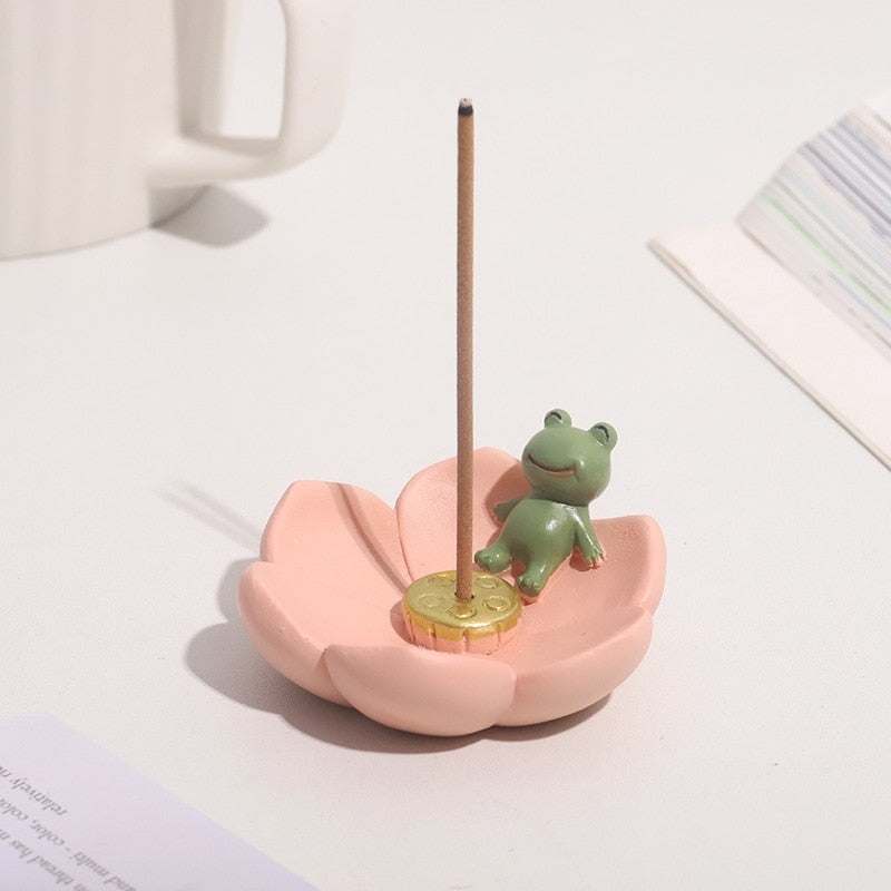 🌞Sakura Animal Incense Holder