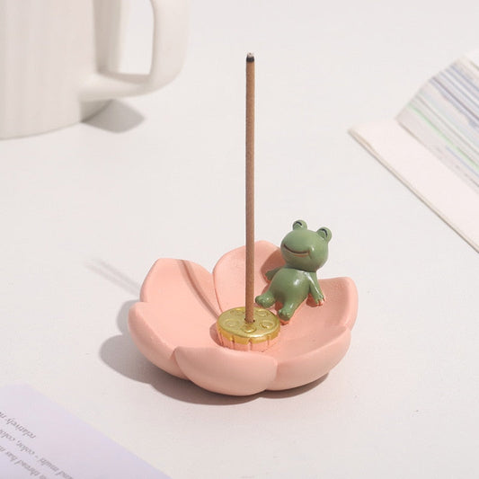 🌞Sakura Animal Incense Holder