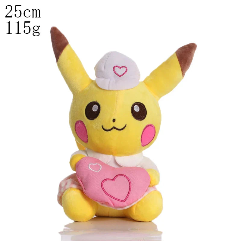 ✨Pikachu & Friends 8 in (20 cm) Plush Stuffed Animal Variety