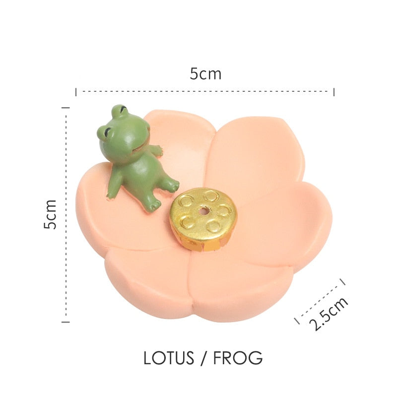 🌞Sakura Animal Incense Holder