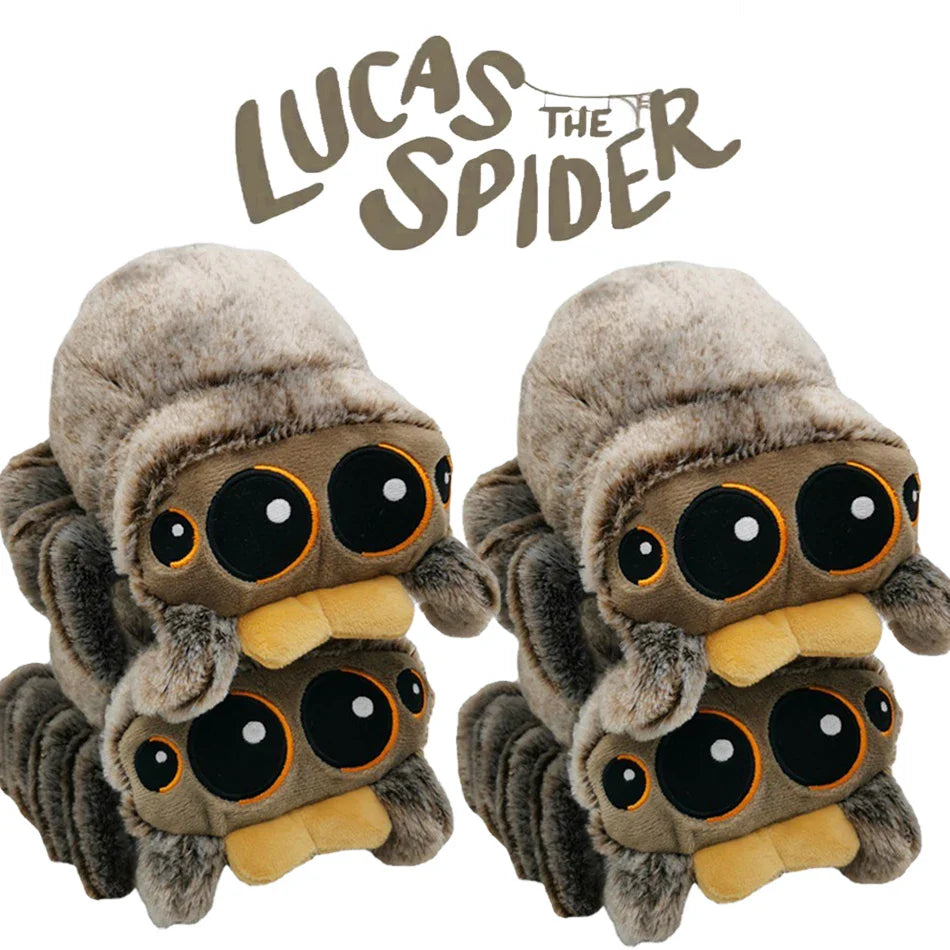 🕷️Black Spider Plush Pillow – Super Cute
