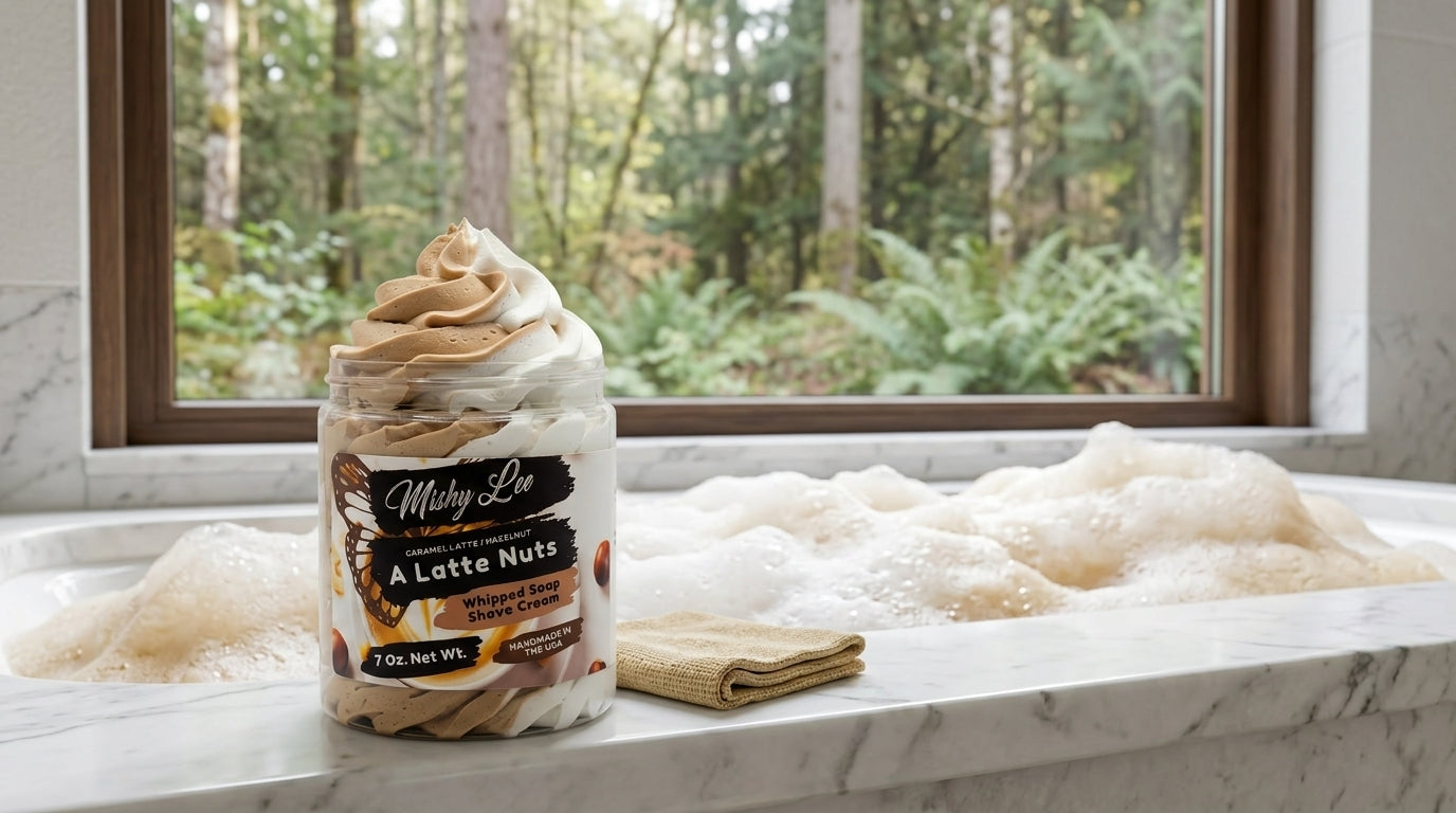 A Latte Nuts | Running On Caffeine Whipped Soap
- 7 Oz.