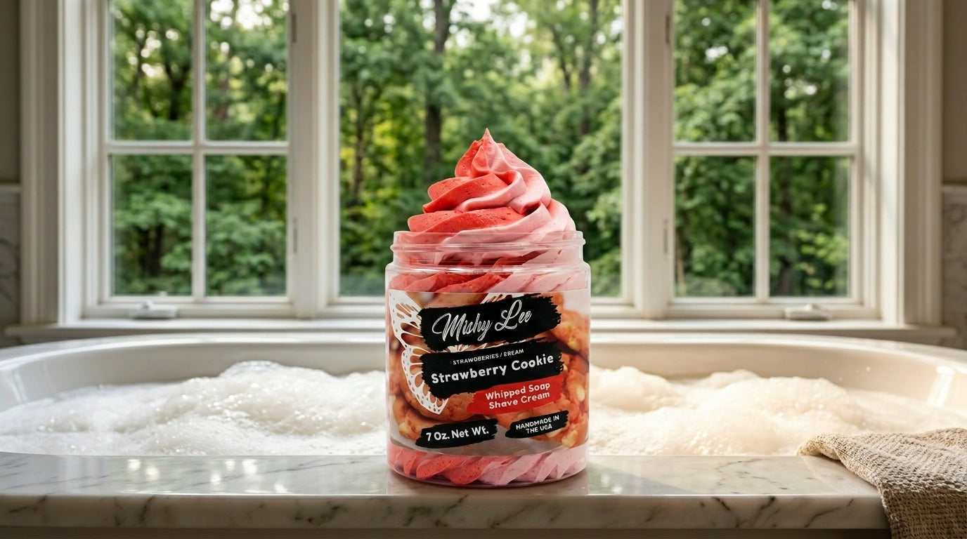 Strawberry Cookie | Sweet Reset Whipped Soap
 - 7 Oz.