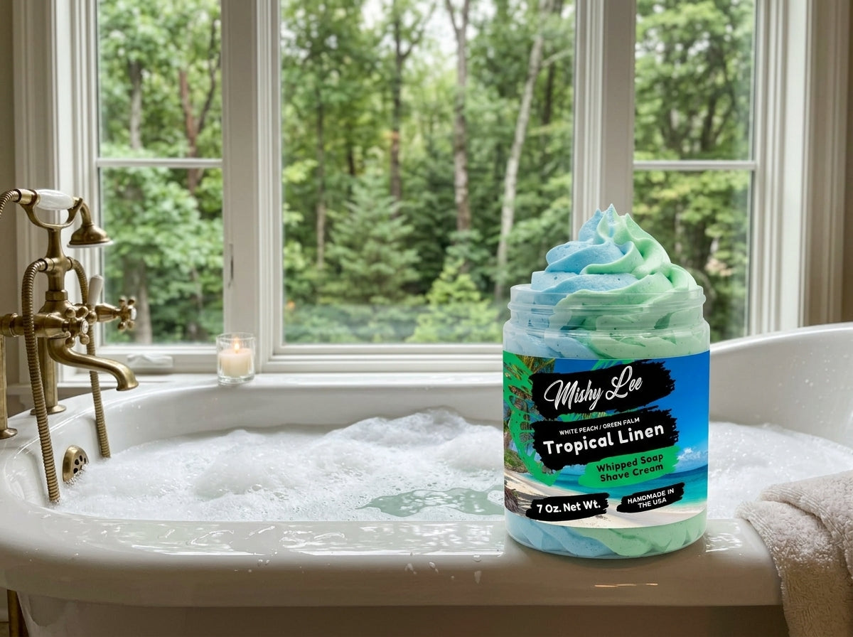 Tropical Linen | Clean Slate Whipped Soap
 - 7 Oz.