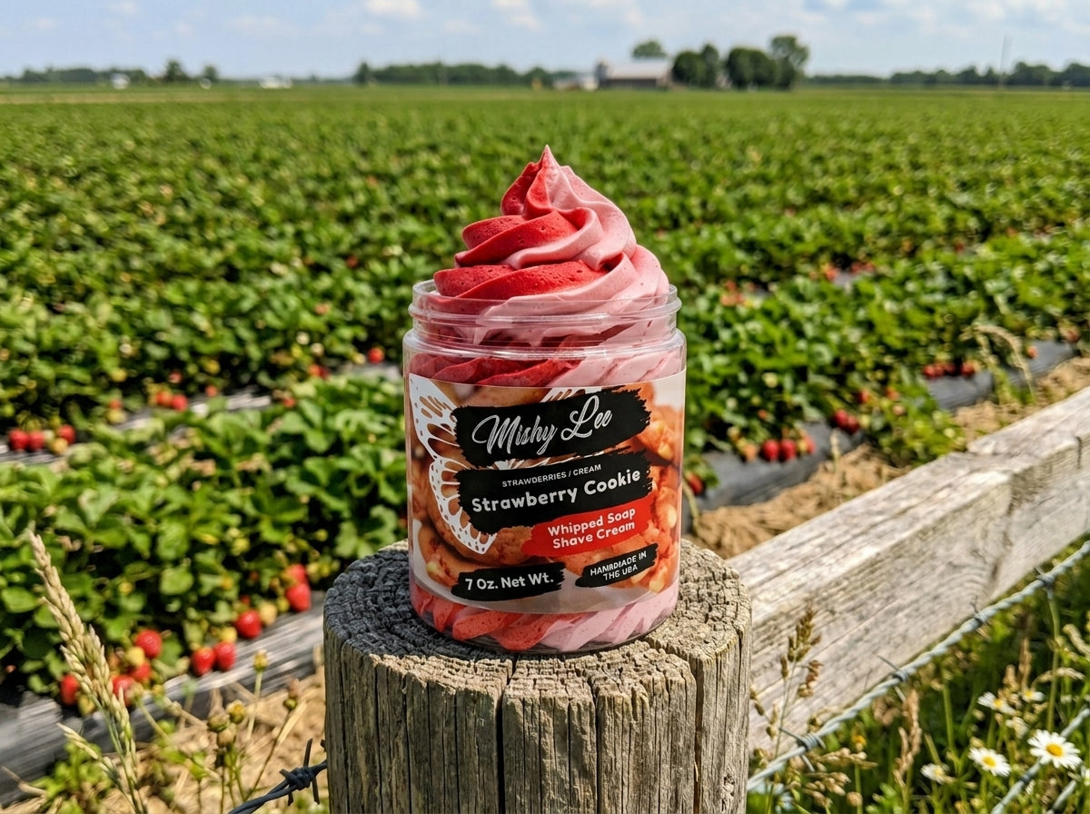 Strawberry Cookie | Sweet Reset Whipped Soap
 - 7 Oz.