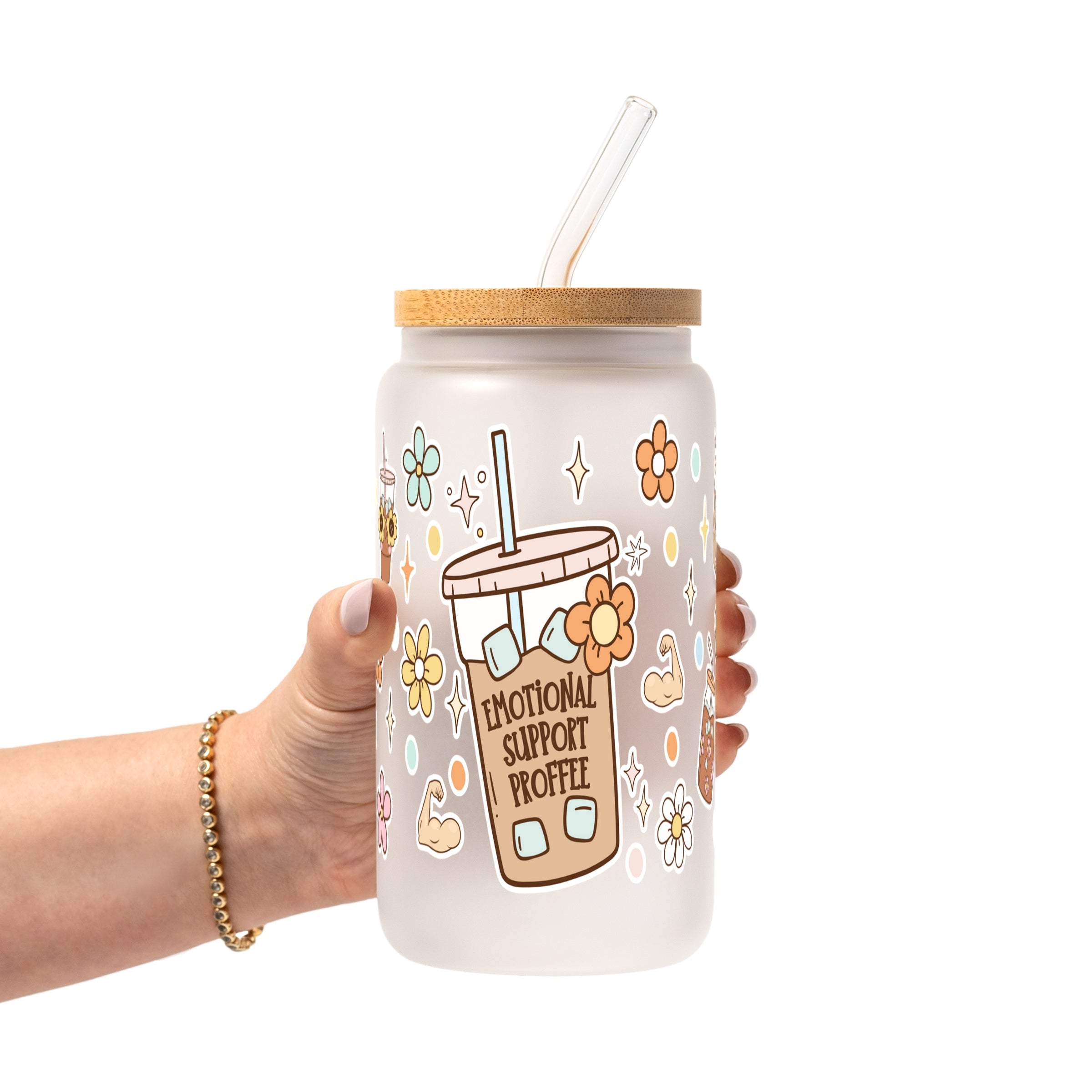 Emotional Support Bestie Tumbler