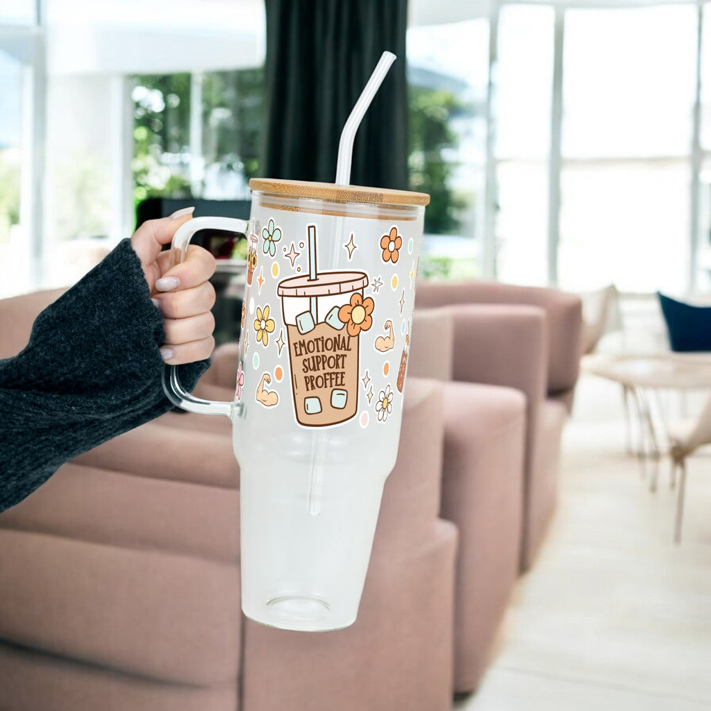 Emotional Support Bestie Tumbler