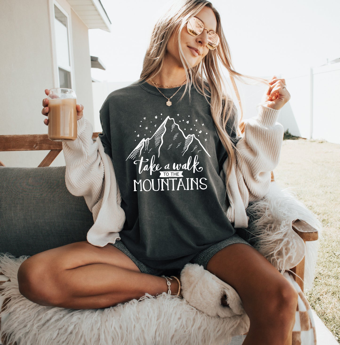 Take a Walk to the Mountains Tee 🌲