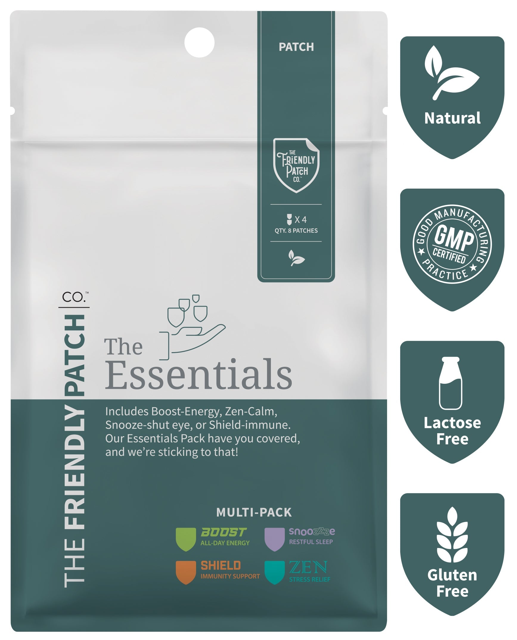 🌱The Essentials Pack - Boost, Relax, Snooze, Shield - 8 pack