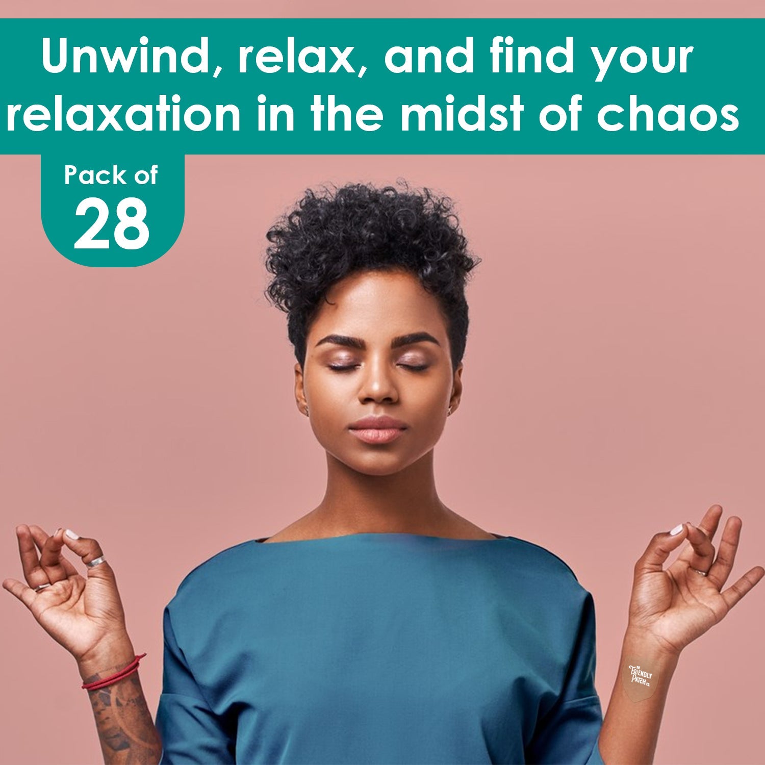 🌱Zen - Relax & Let Go with Ashwagandha - 28 Patches
