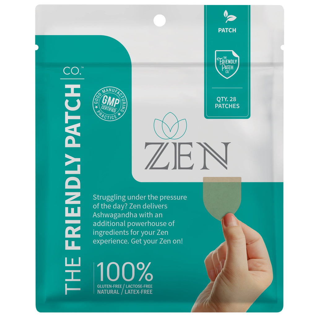 🌱Zen - Relax & Let Go with Ashwagandha - 28 Patches