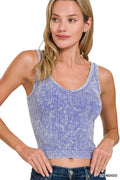 💜Soft Reset Crop Tank – Lavender