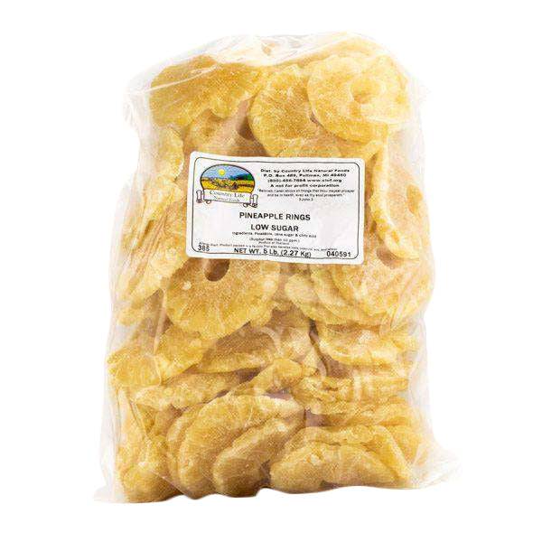 Pineapple Rings, Low Sugar