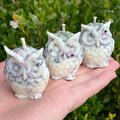 SPECIAL EDITION Lilith Offering Ritual Owl Crystal Candles | Dark Moon Goddess Lilit Temptress Witchcraft Altar Spell Magic Deity Intention