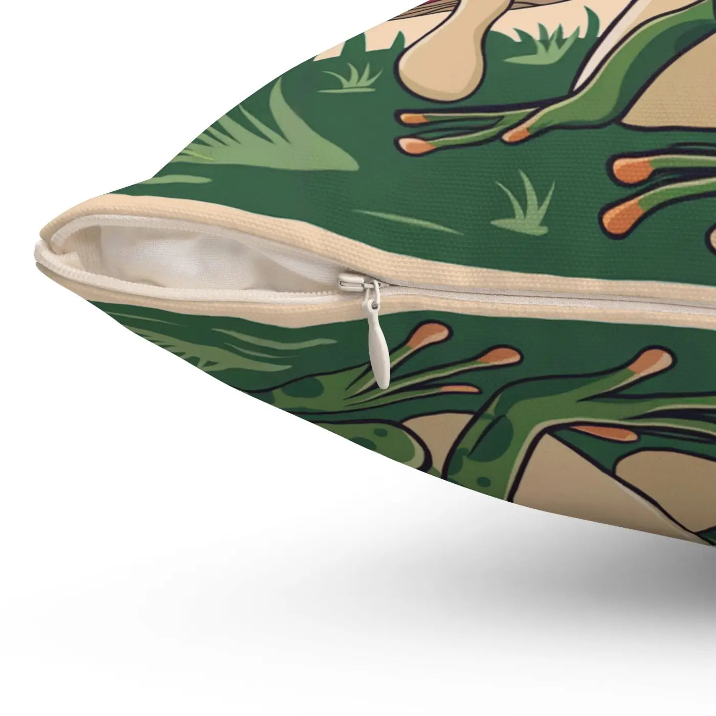 Cozy Mushroom Pillows - Polyester Throw Pillow - Dipaliz