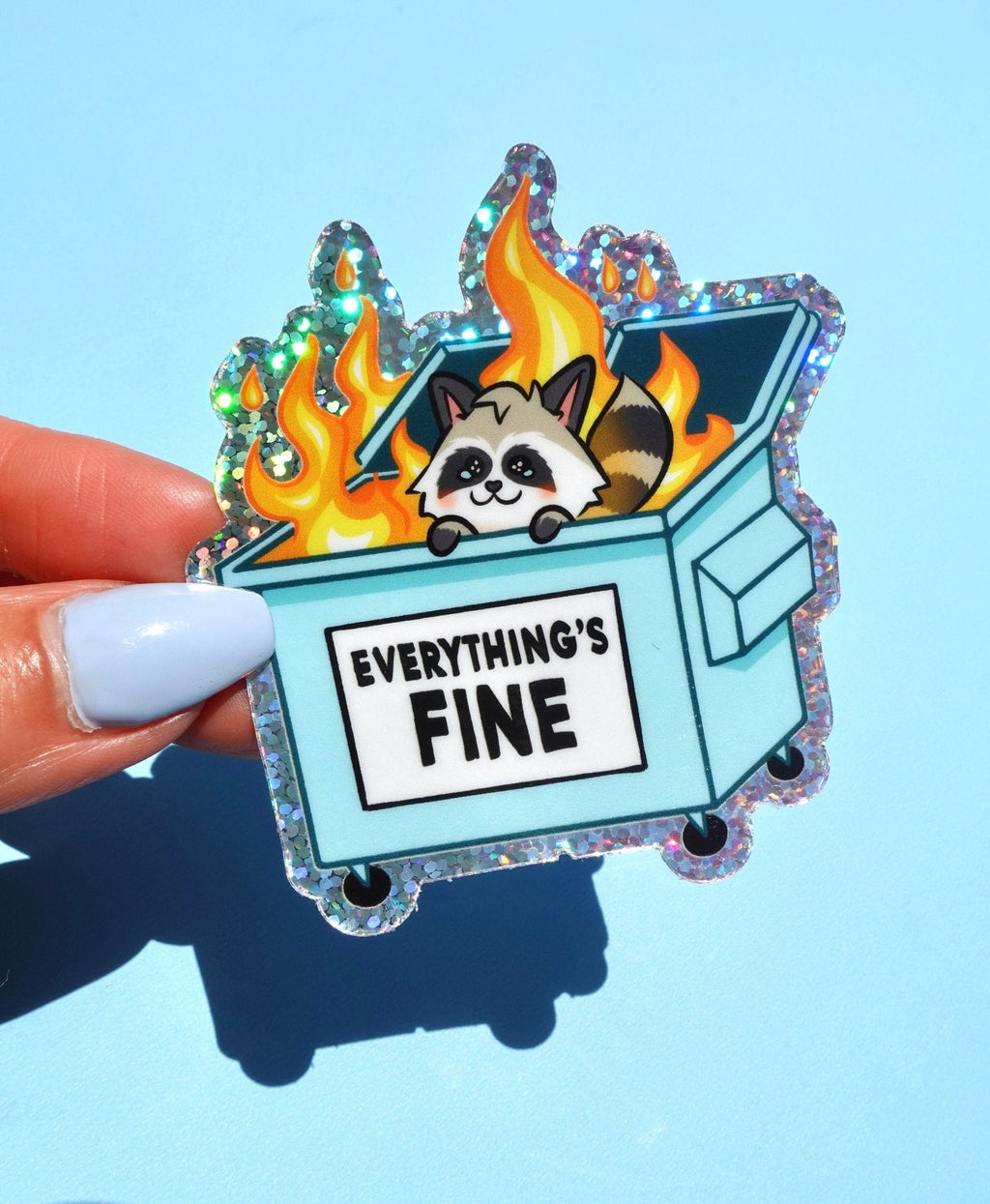 Funny Mental Health Sticker Pack –  Holographic Waterproof Vinyl Decals – Discounted Bundle of Anxiety, Therapy & Trauma Humor