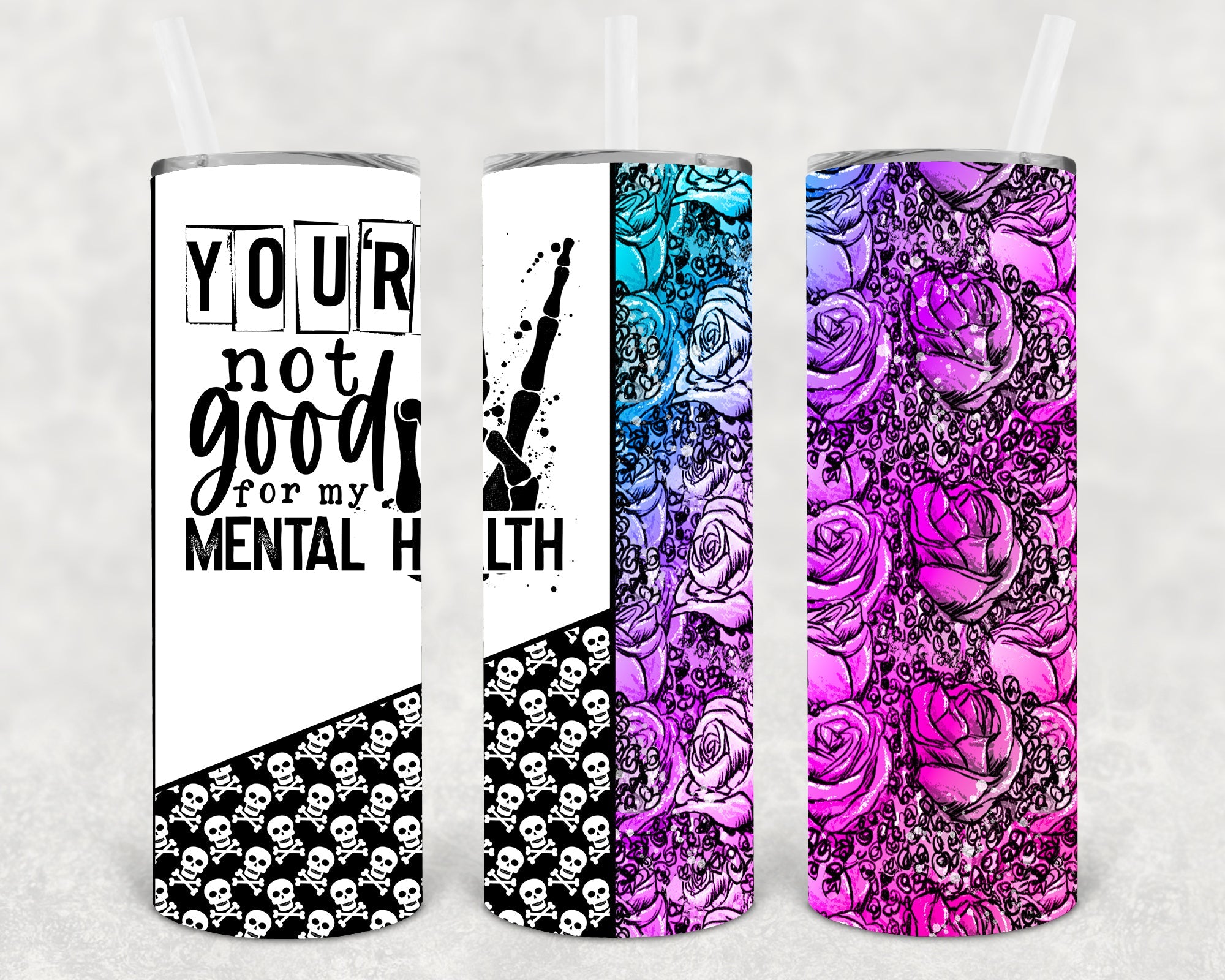 Struggle Bus Boundary Tumbler – Protect Your Peace (20oz)