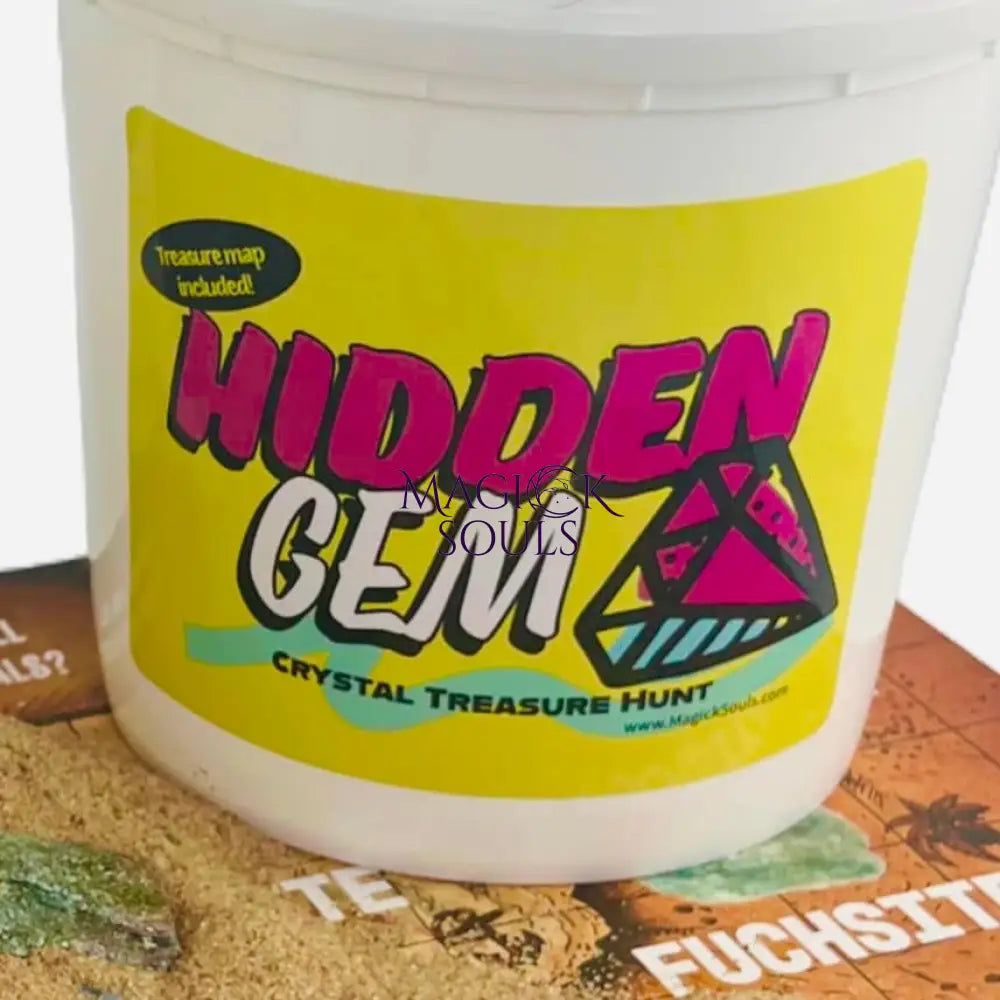 Hidden Gem Crystal Dig Treasure Hunt Rock Mining Buckets