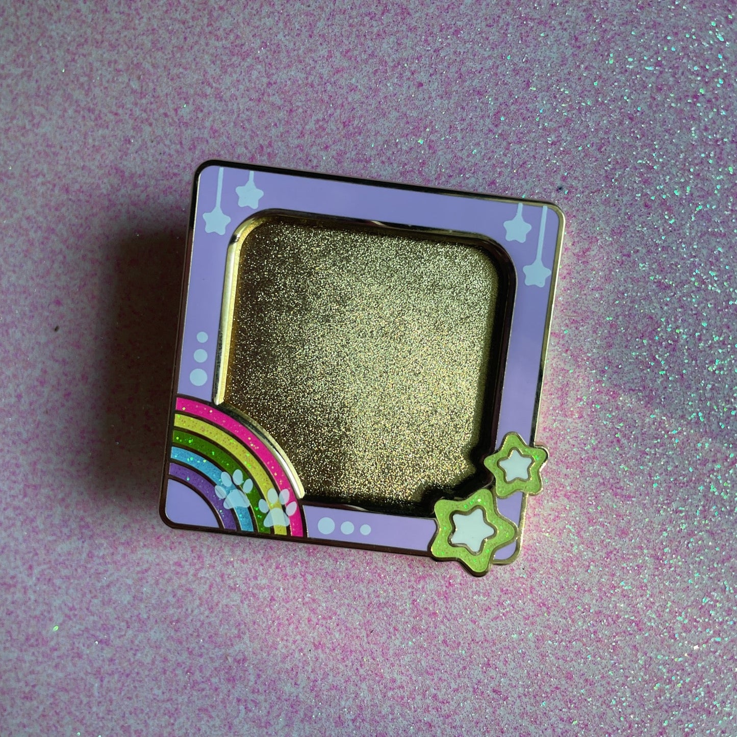 Mini Enamel Photo Frame Pin or Magnet [LIQUIDATION SALE]