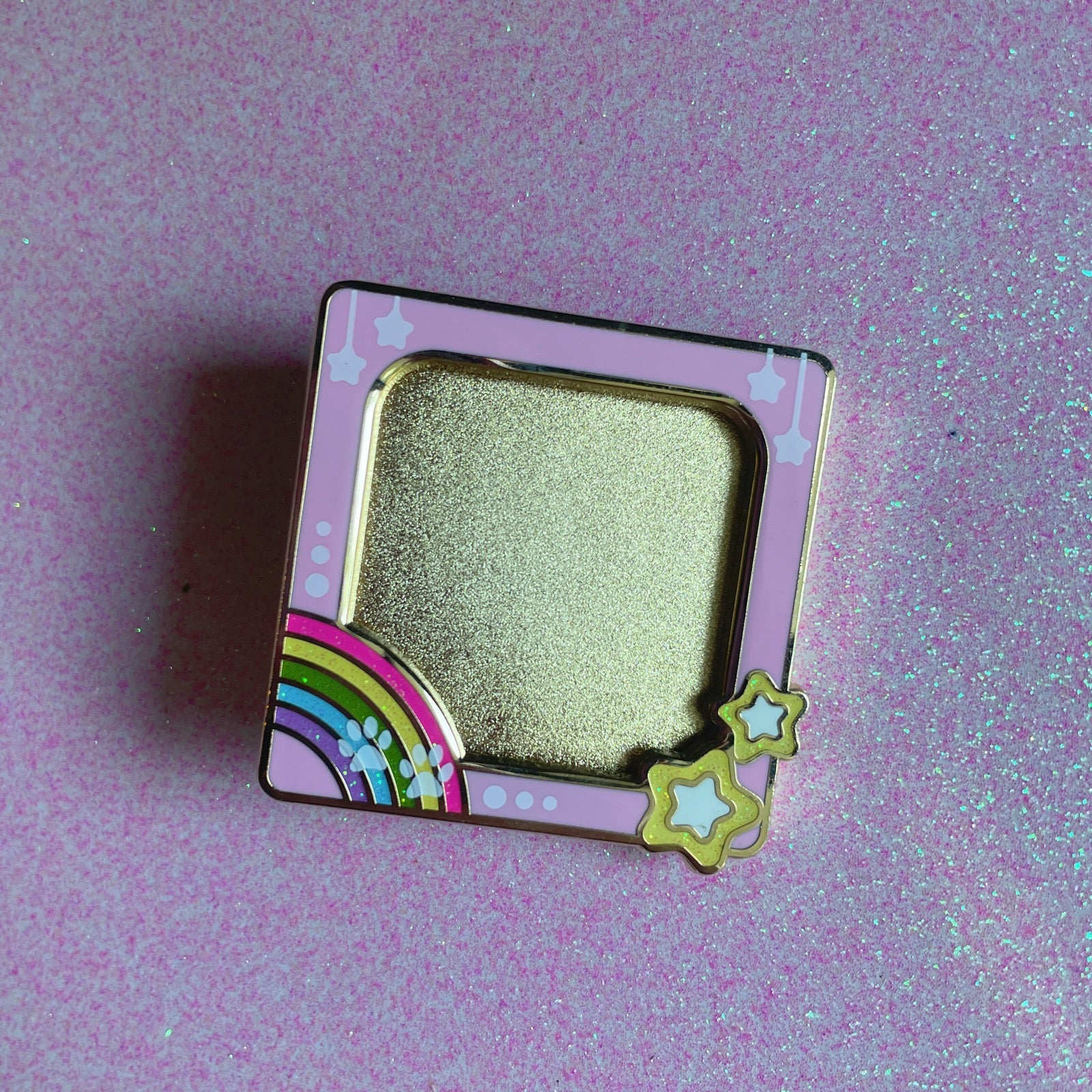 Mini Enamel Photo Frame Pin or Magnet [LIQUIDATION SALE]
