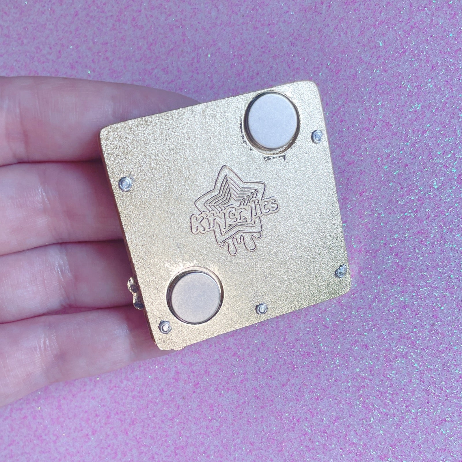 Mini Enamel Photo Frame Pin or Magnet [LIQUIDATION SALE]