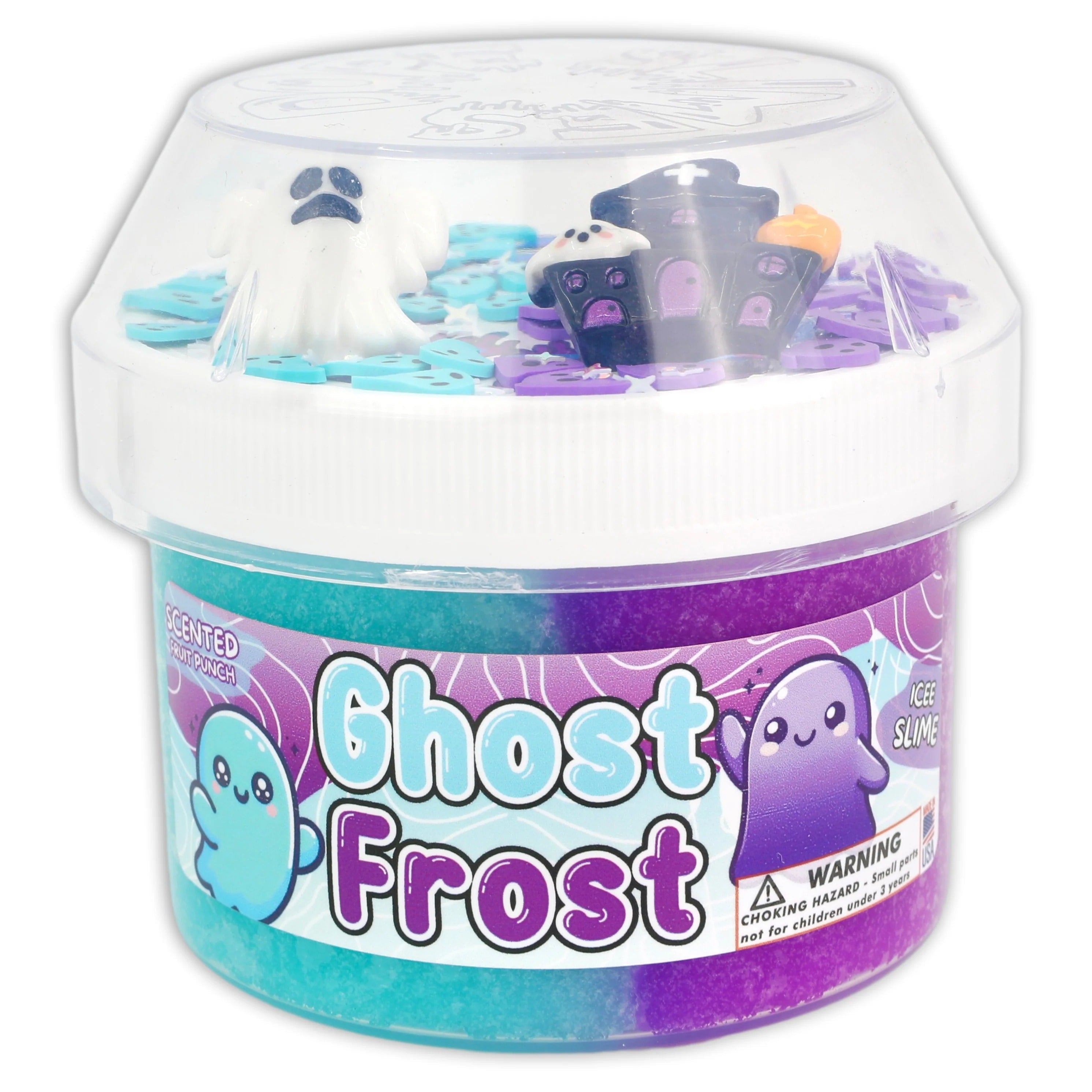 Ghost Frost Dope Slime ❄️ | Anxiety Relief Fidget Slime