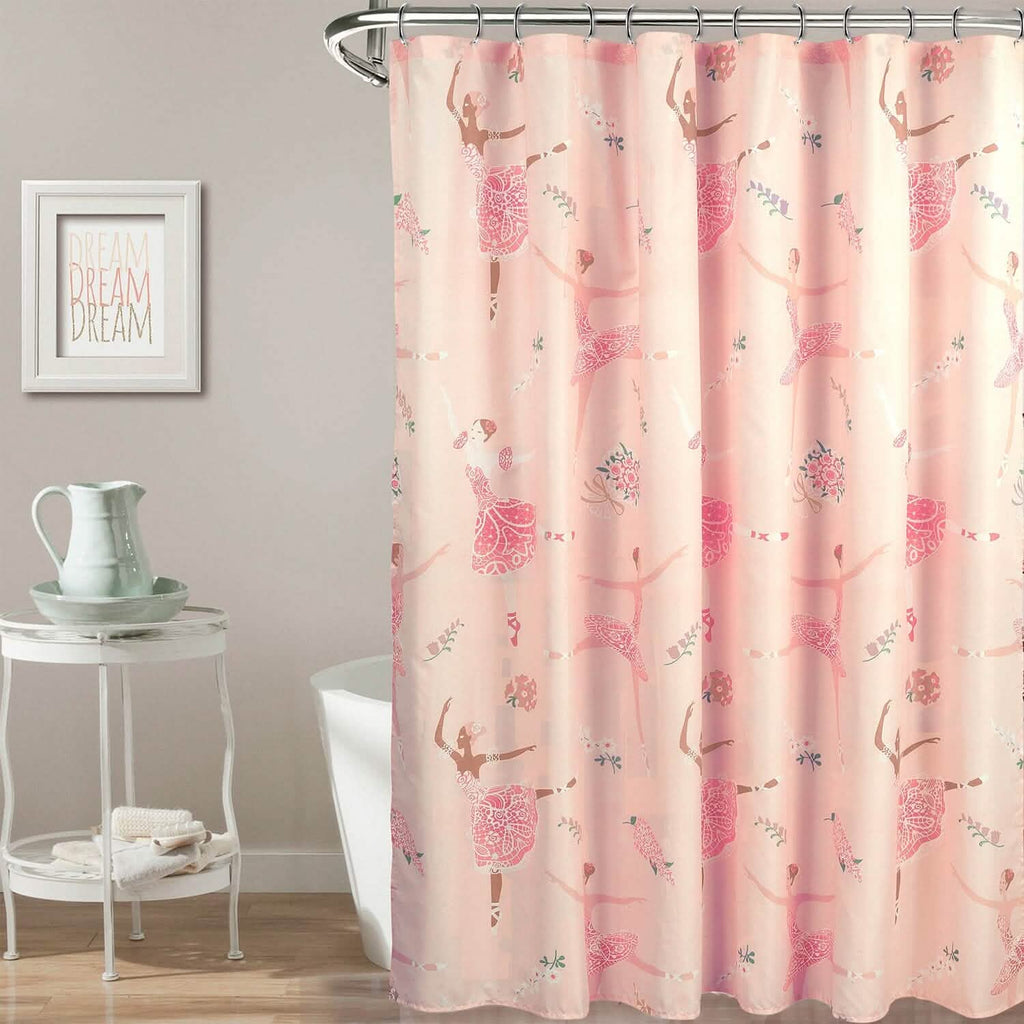 Soft Life Reset: Ballet Calm Shower Curtain 🩰