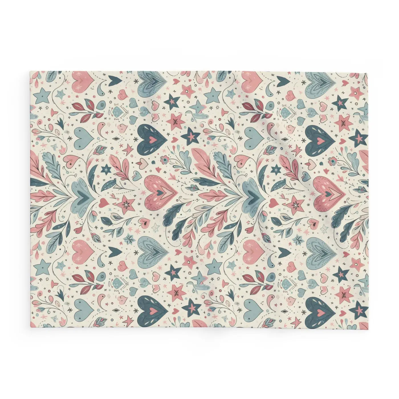 Gentle Love Reset 🌸 | Pastel Hearts Cozy Blanket