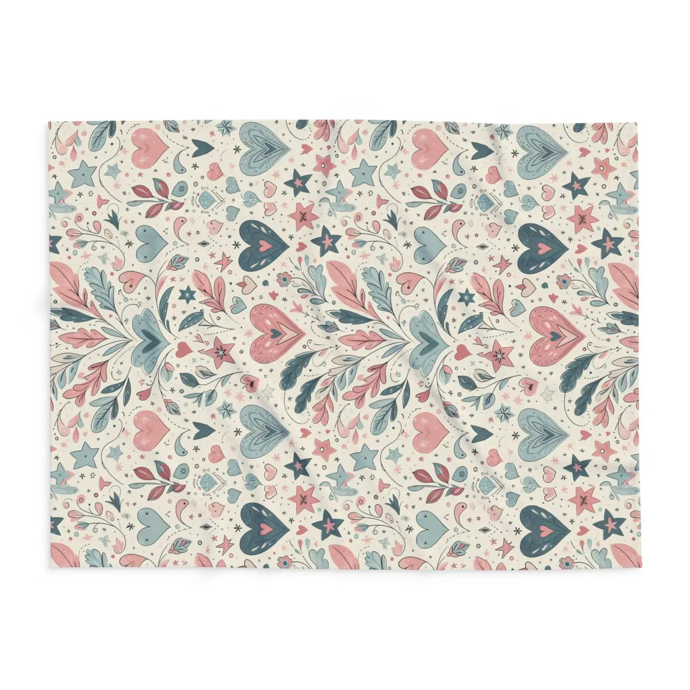 Gentle Love Reset 🌸 | Pastel Hearts Cozy Blanket
