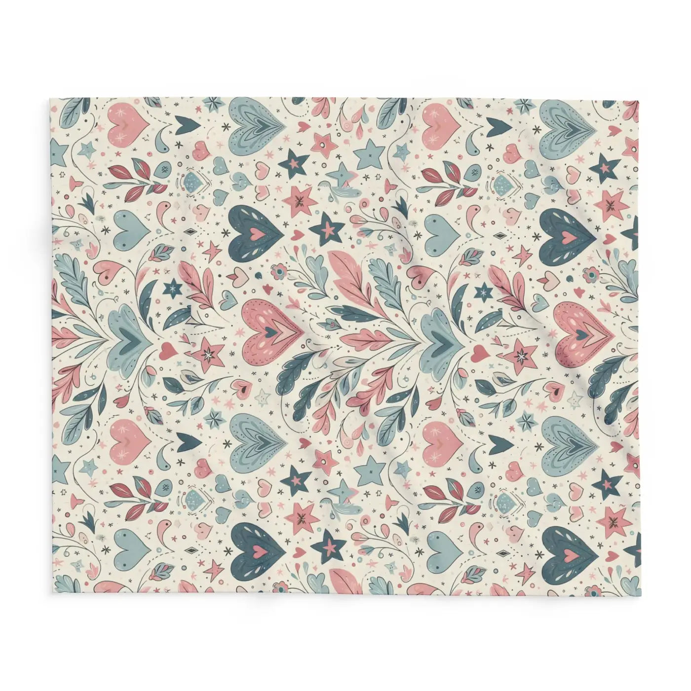 Gentle Love Reset 🌸 | Pastel Hearts Cozy Blanket