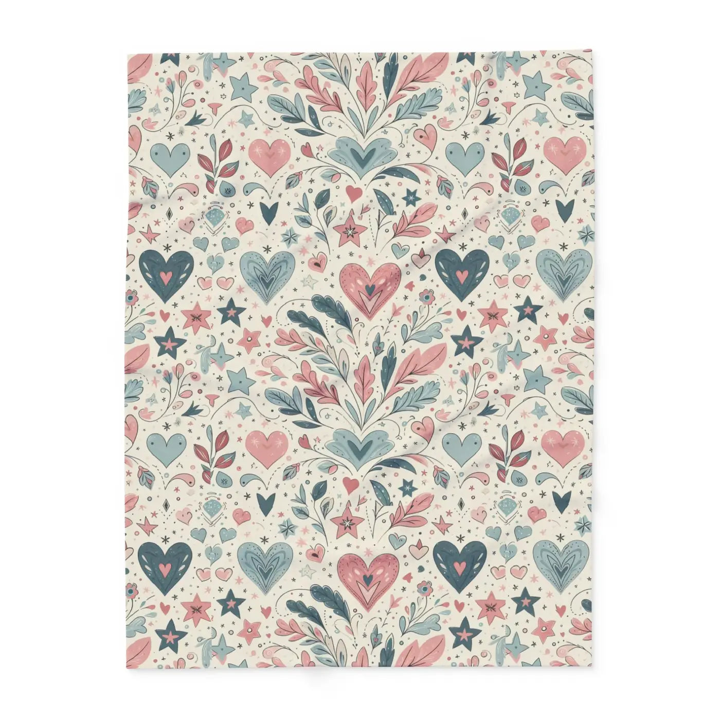 Gentle Love Reset 🌸 | Pastel Hearts Cozy Blanket