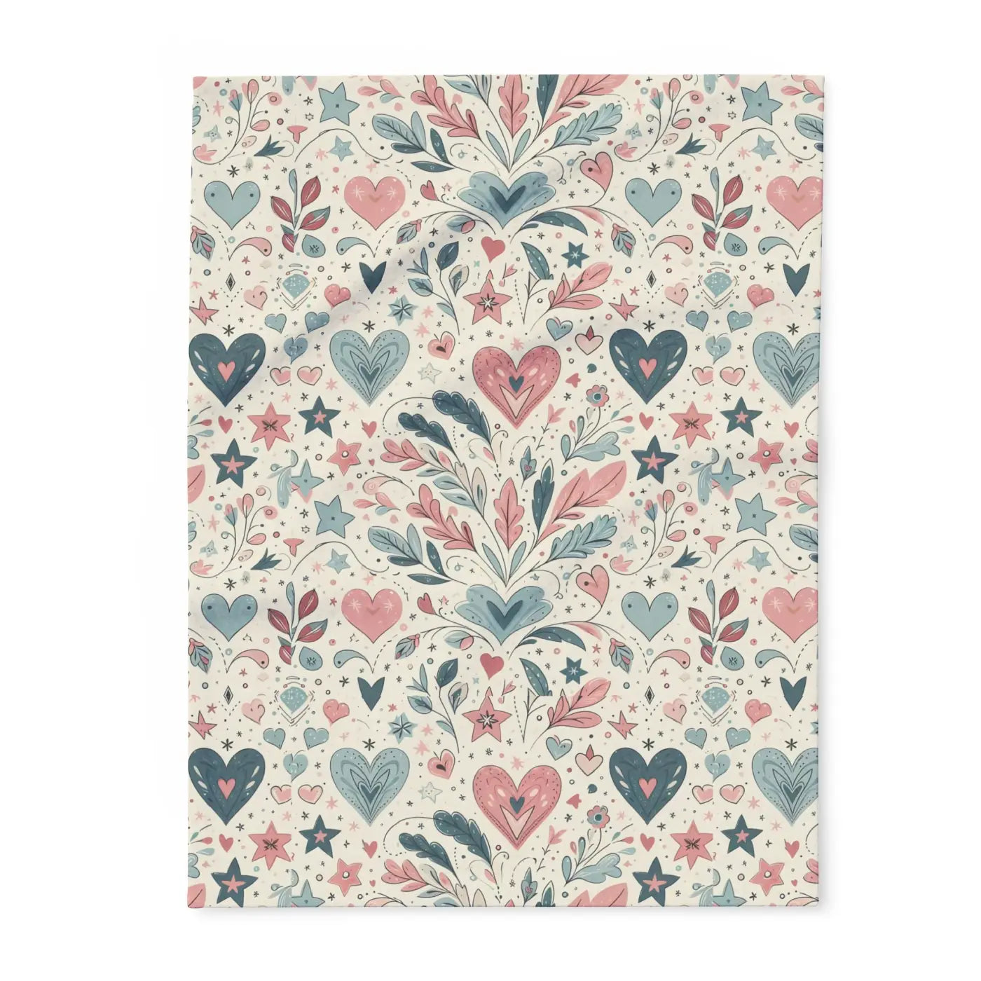 Gentle Love Reset 🌸 | Pastel Hearts Cozy Blanket