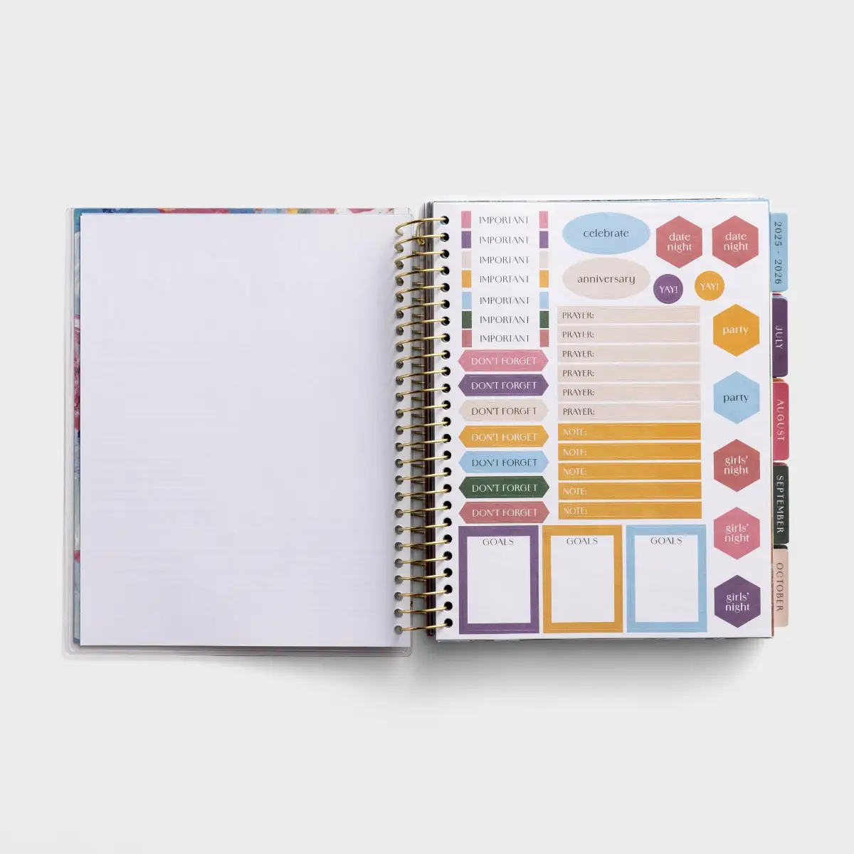 📍2026 18 Month |Agenda |Planner| Never Stop Blooming