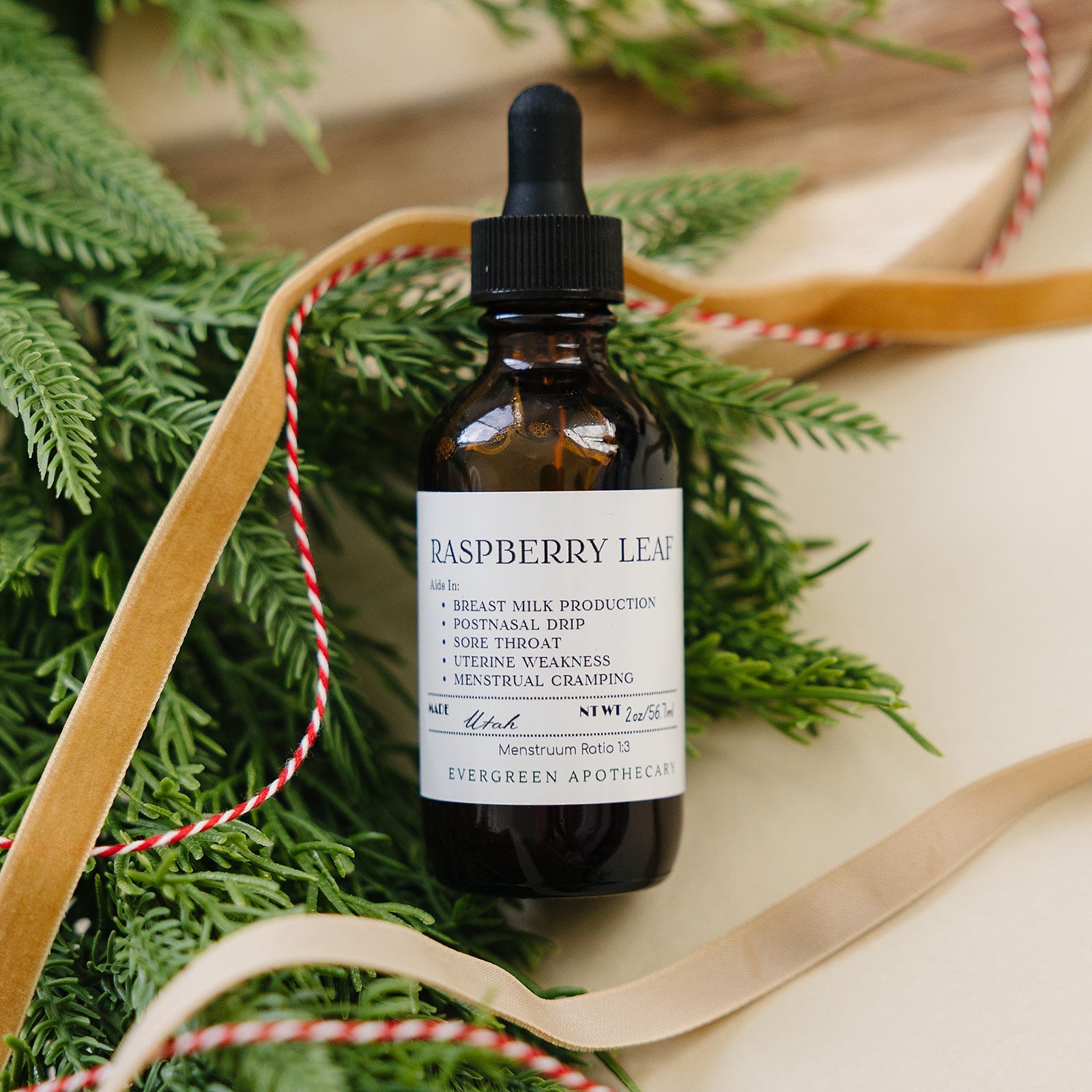 Raspberry Leaf Women’s Wellness Tincture