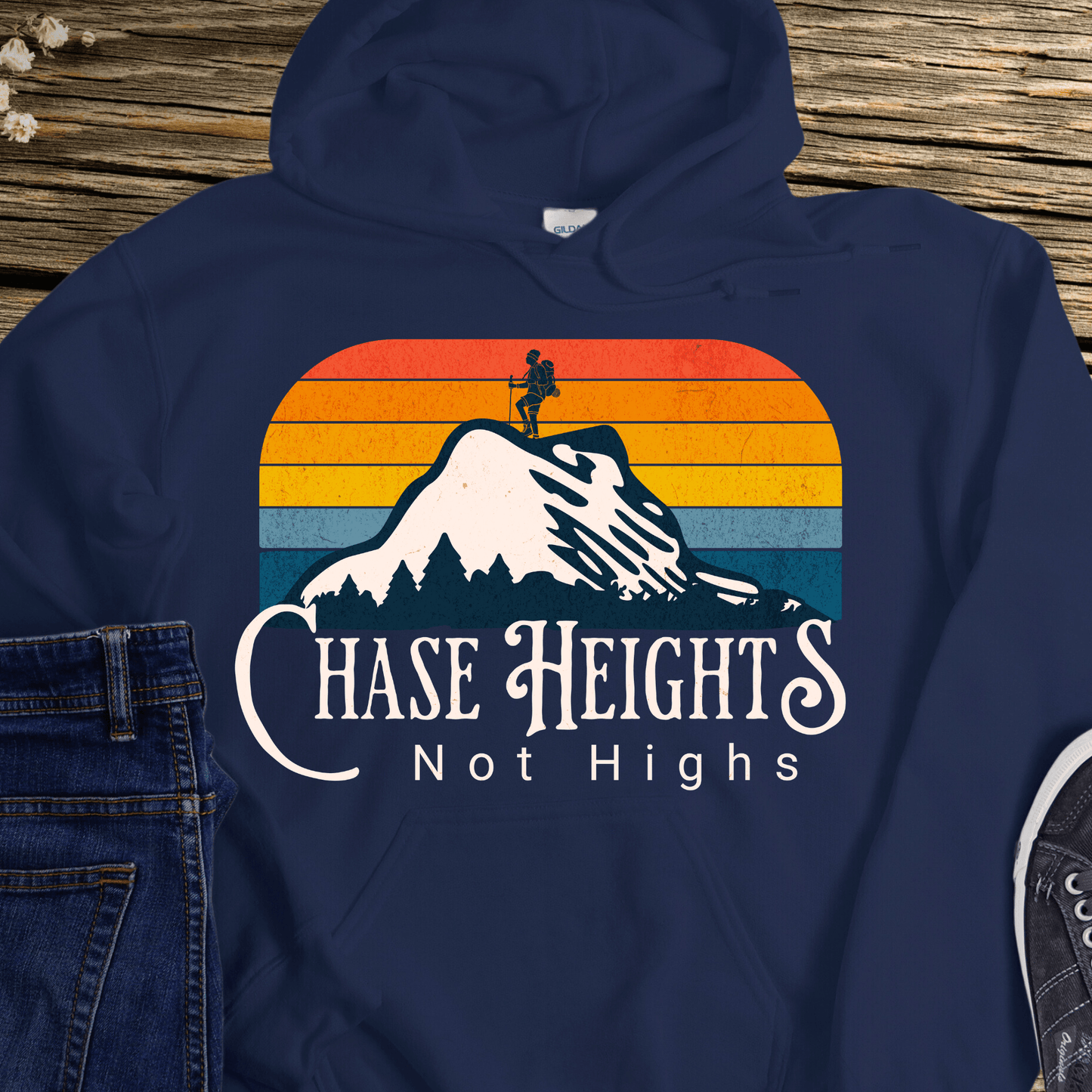 ✨ Chase Heights Not Highs Hoodie
