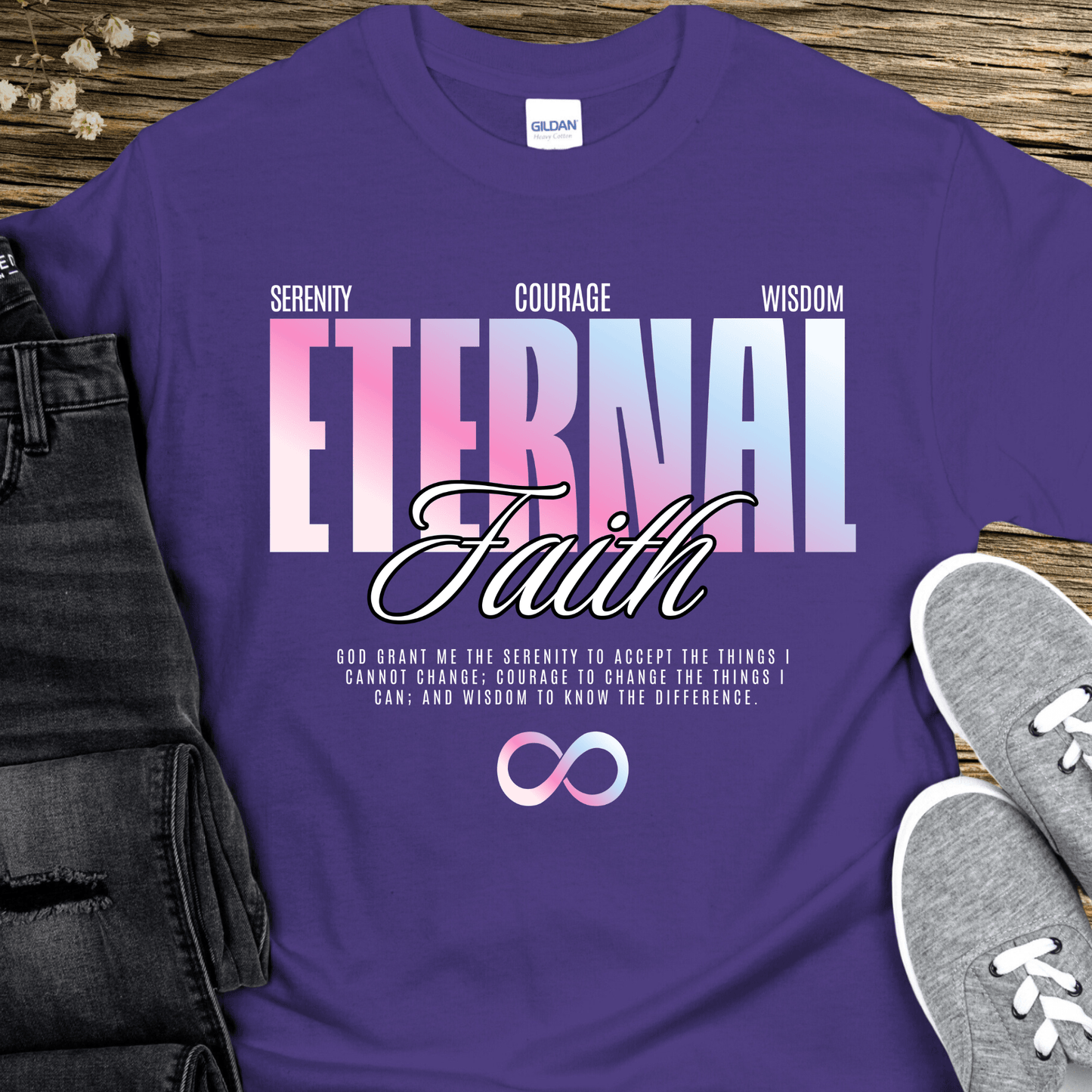 ✨ Eternal Faith Recovery Tee