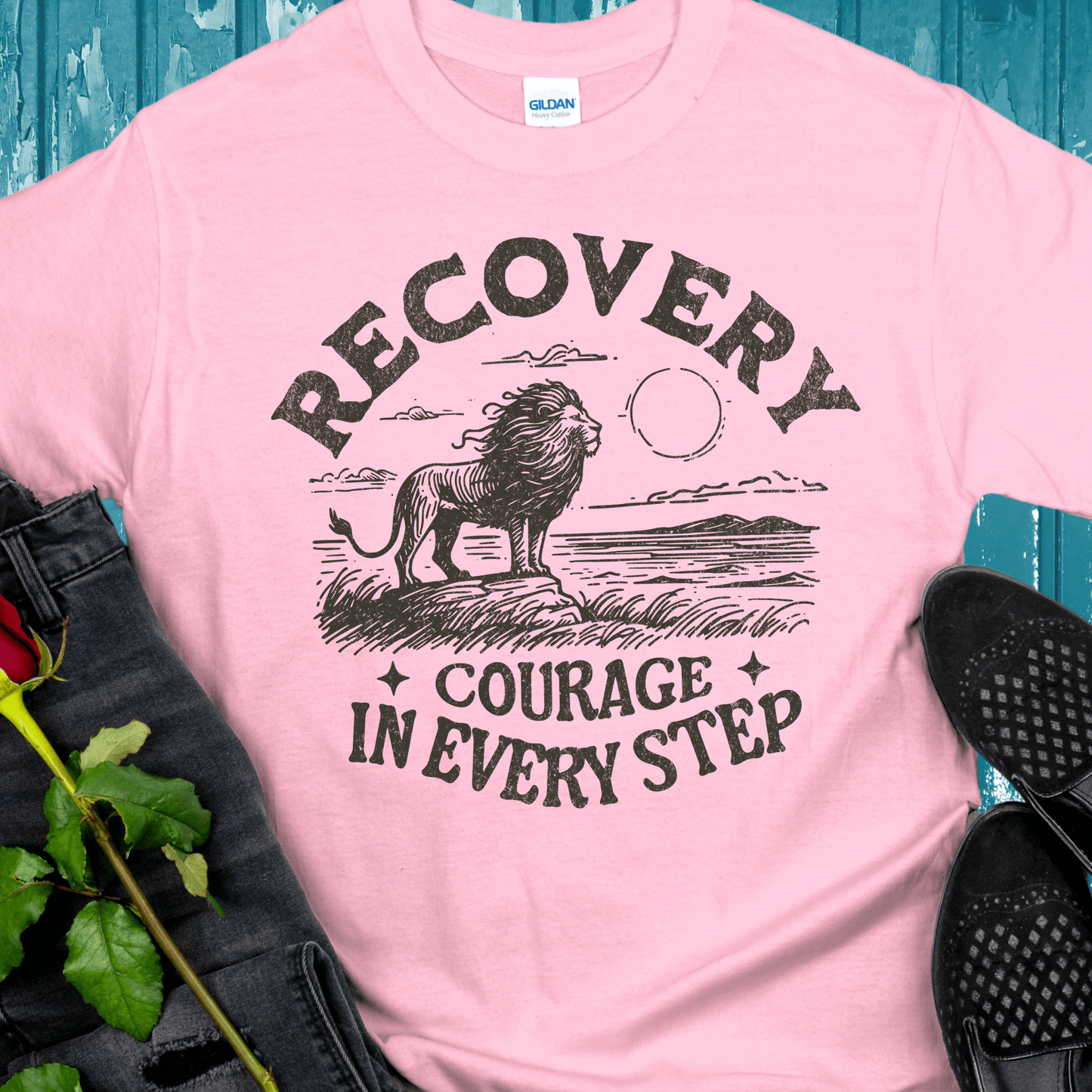 ✨ Courage In Every Step Tee