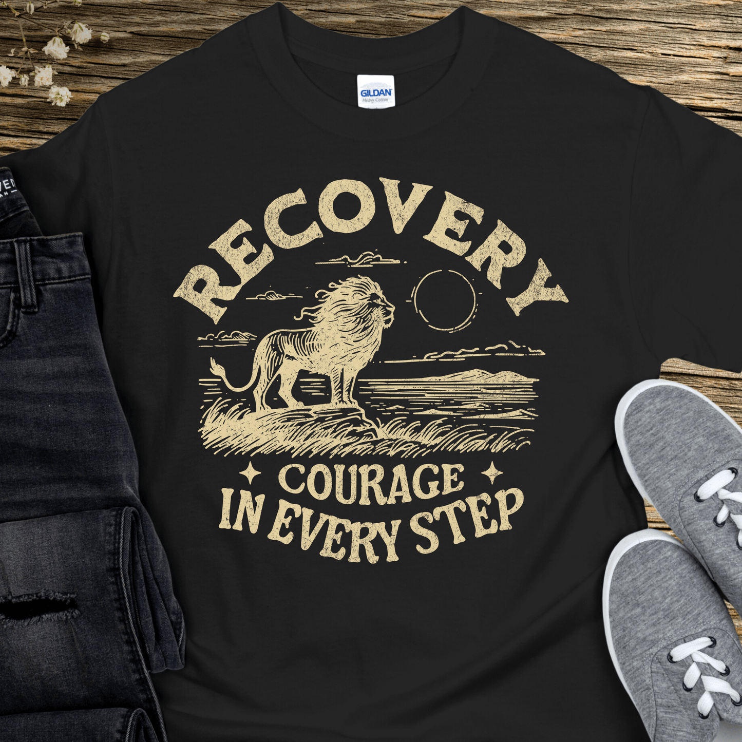 ✨ Courage In Every Step Tee