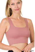 ✨Cropped Tank| Rose Glow